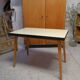 Dining table kitchen formica compass legs 50 60