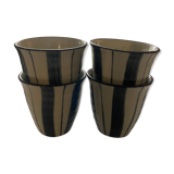 Set of 4 vintage cups