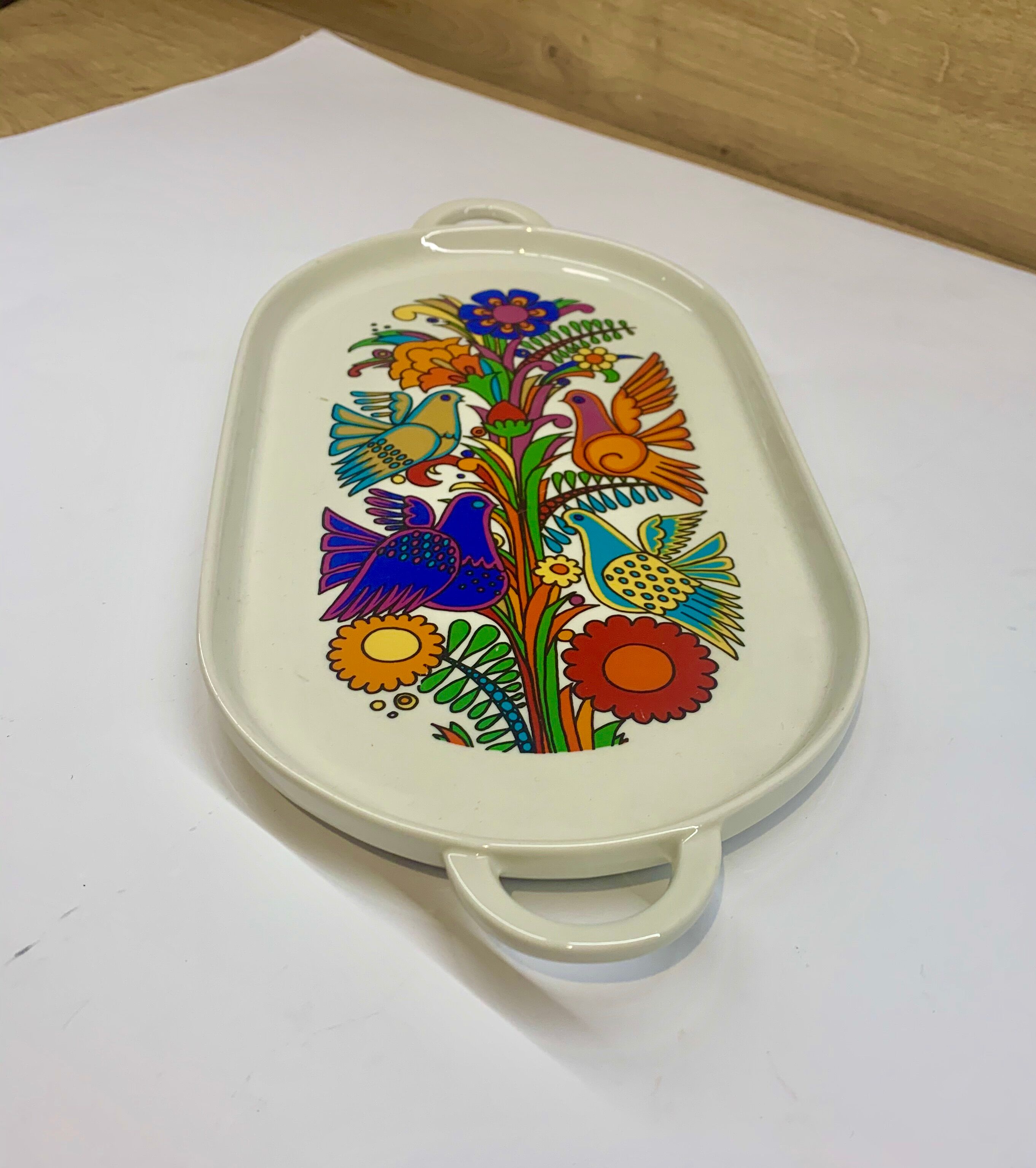 Villeroy & Boch Acapulco serving dish 42 cm, 1970s