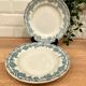 Paire d'assiettes Saint Amand collection Argenton
