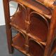 Vintage rattan shelf