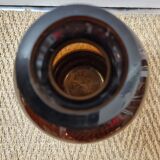 Smoked glass vase from 1970