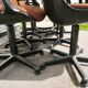 Suite de 8 fauteuil de bureau Comforto
