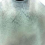 Vase soliflore en céramique bleue, France 1970