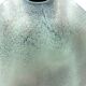 Mid-century modern blue ceramic solifleur vase, France 1970