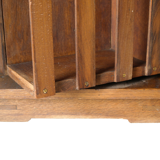 Old revolving library in solid oak