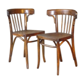 Chaises Thonet N°A 429  de 1930 bistrot