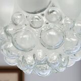 Large bubble glass hanging light