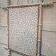 Mioir bambou en bois 43x51cm