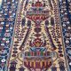Ancient oriental carpet early 20th century 140 x 89cm