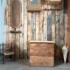 Old raw wood chest (renovated)
