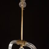 Charming Liberty Barovier and Toso Chandelier, 1940s