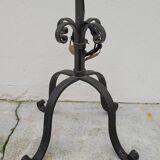Candelabra floor lamp wrought iron candlestick