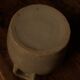 Pot sandstone varnished two round handles