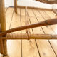 Rattan armchair