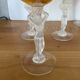 7 verres à vin en cristal de bayel modèle Venus