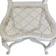 Suite de 6 chaises cannées de style Régence