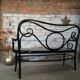 Banquette Thonet laqué noir