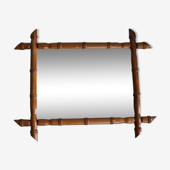 Miroir bambou 45x55cm