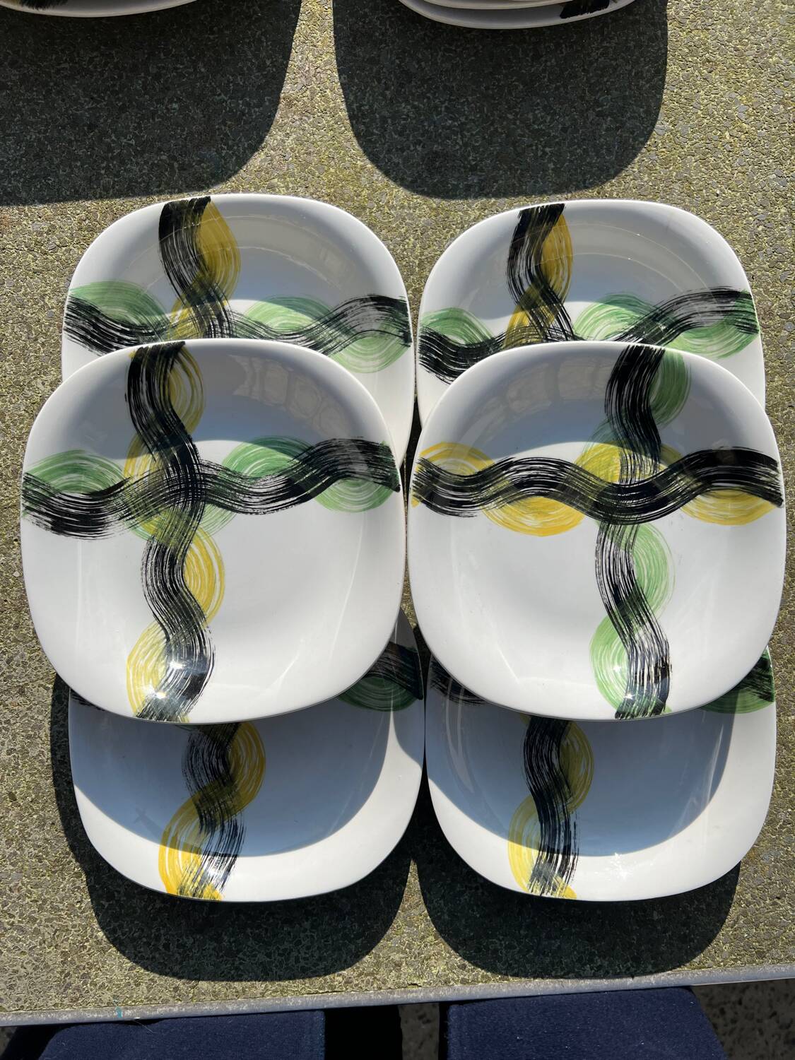 Lunéville - serie de 6 assiettes creuses