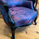 Fauteuil Bergère crapaud Louis Philippe