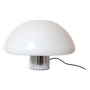Lampe de table Guzzini de l'ère spatiale, modèle 4030, Italie 1970