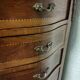Weekly chest of drawers art deco walnut marquetry 7 drawers