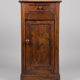 Antique bedside table in solid wood – early 20th century