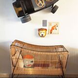 Cot rattan foot eiffel