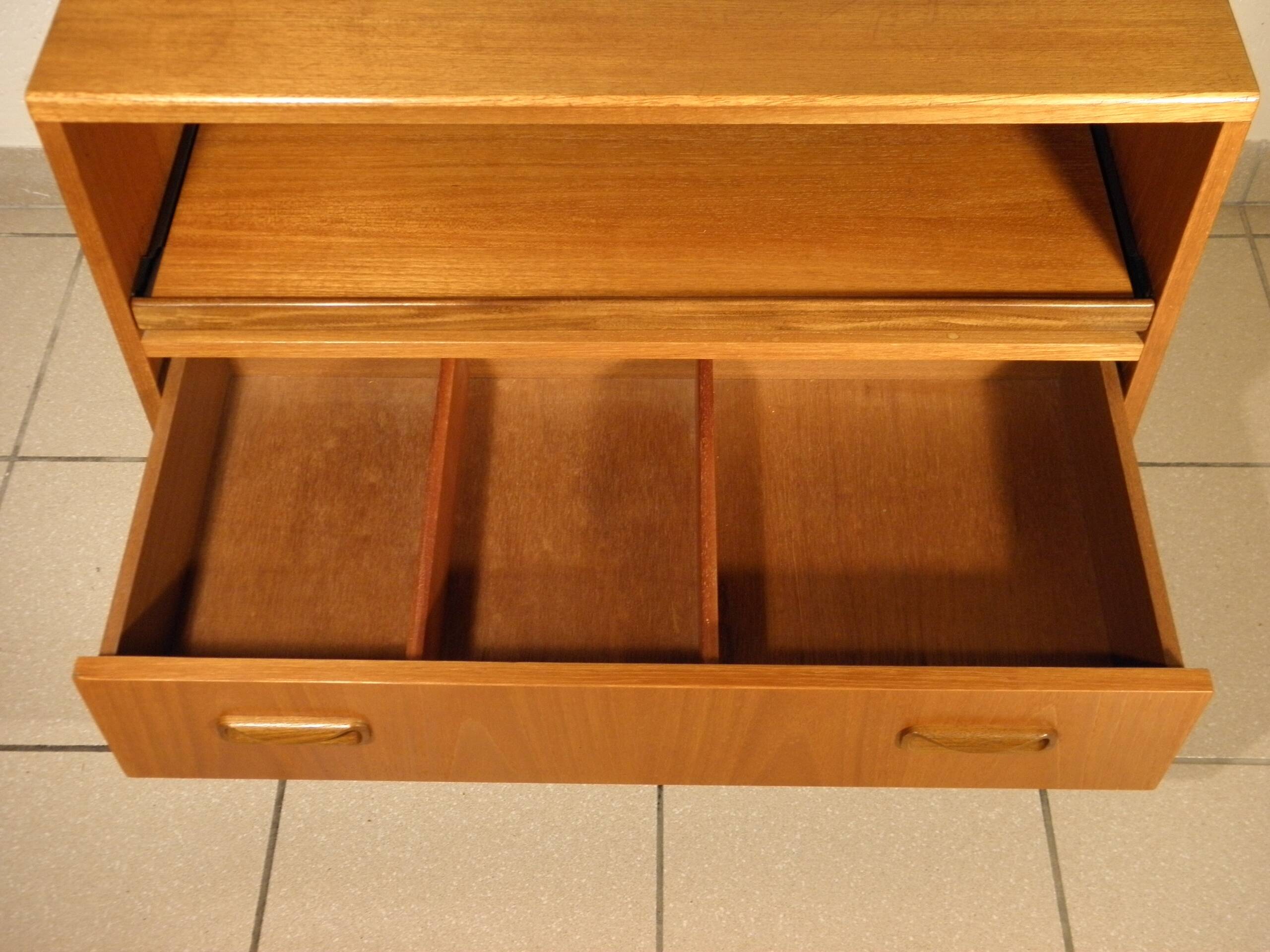 G-Plan teak TV cabinet from the 60s
