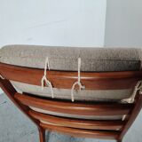 Fauteuil "senator" par Ole Wanscher pour Poul Jeppesen, Danemark 1960s