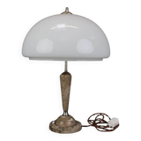 Mid-Century Stone Table Lamp, Czechoslovakia, 1950s