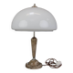 Mid-Century Stone Table Lamp, Czechoslovakia, 1950s
