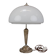 Mid-Century Stone Table Lamp, Czechoslovakia, 1950s