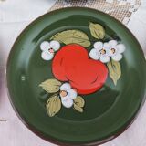 Set of 6 vintage Zeller Keramik dessert plates Eden model