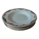 Lot  de 6 assiettes  creuses  Digoin sarreguemines