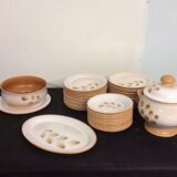 Table service in Earthenware