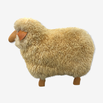 Wool Sheep Sculpture by Hanns-peter Krafft for Meier, 1970s