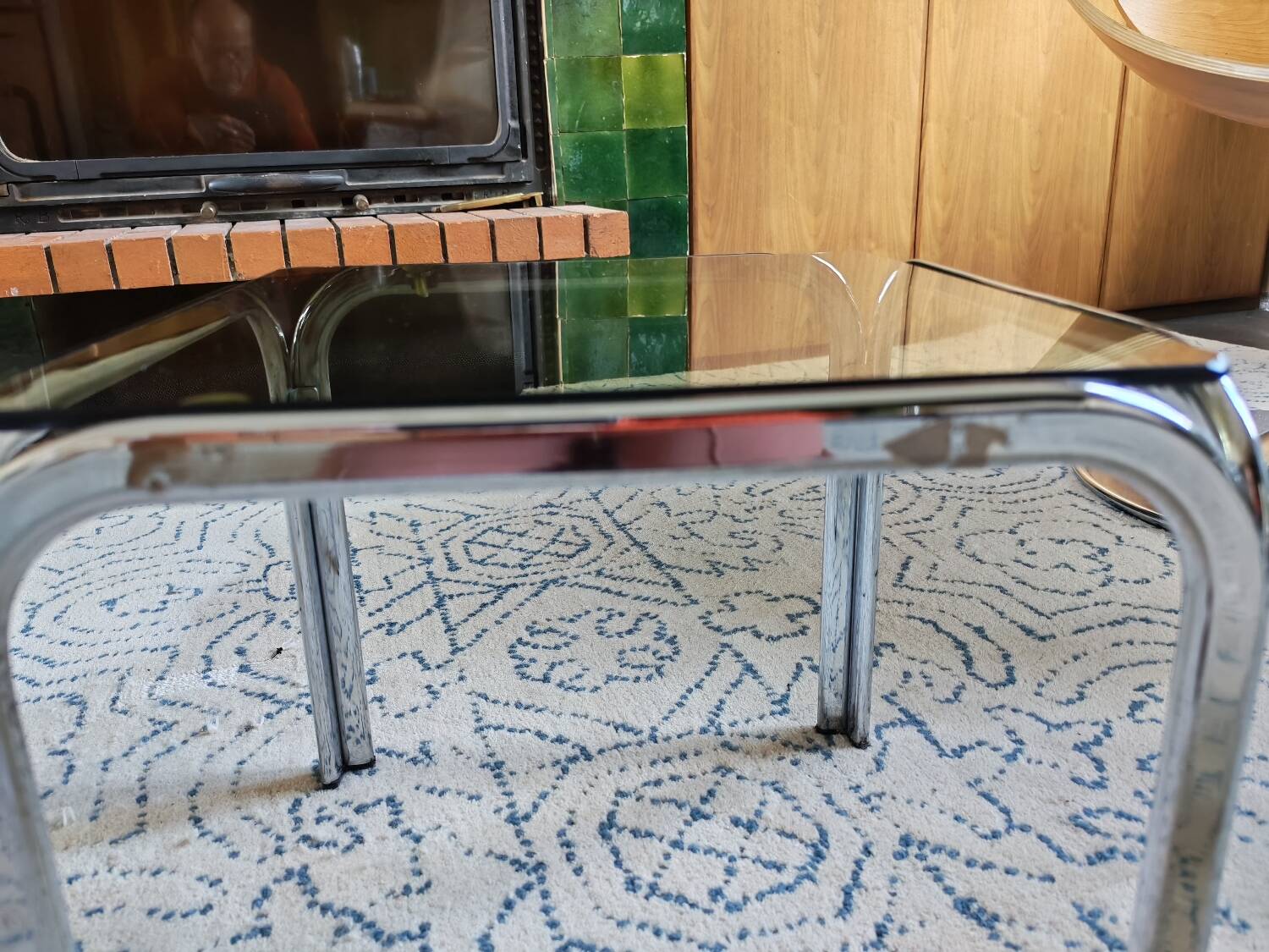 Pair of vintage 1970s side tables.