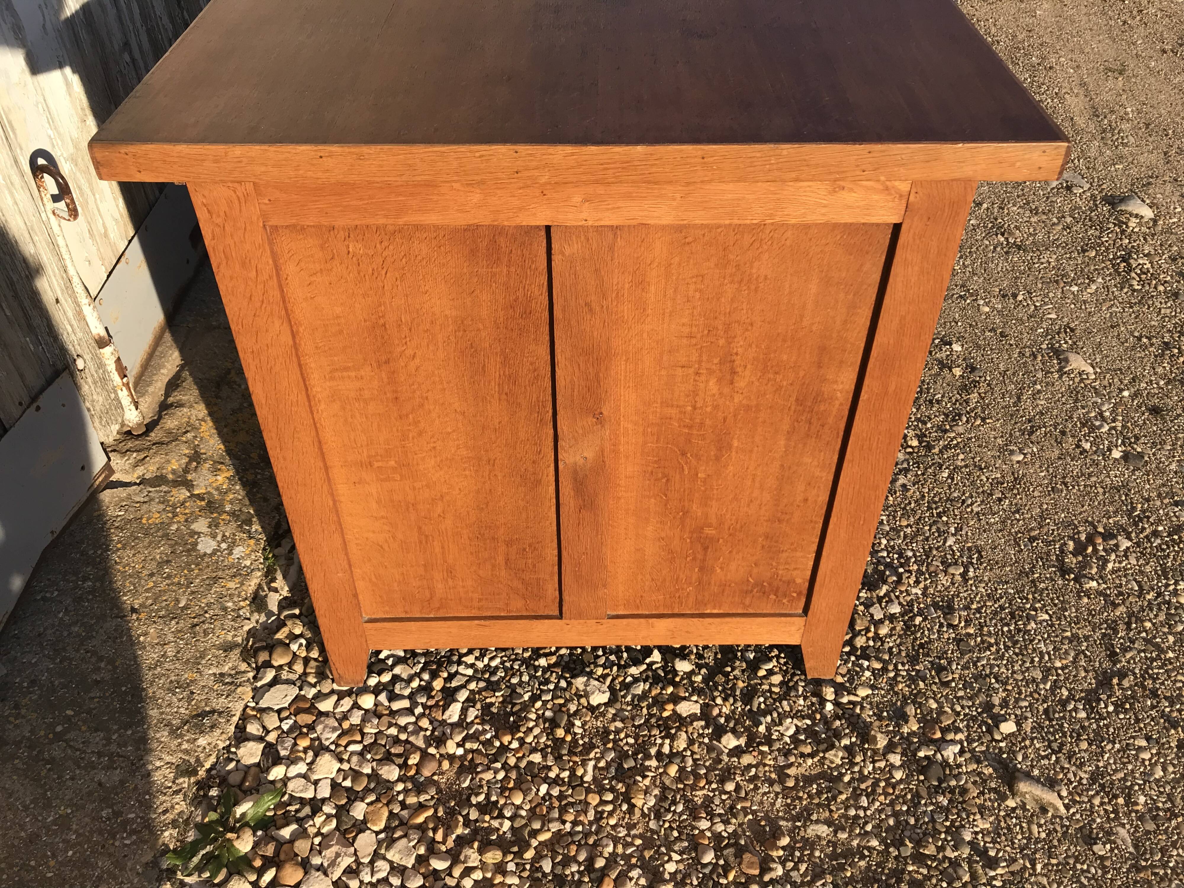 Desk oak administration 1950/1960