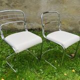 Chrome chairs circa 1960