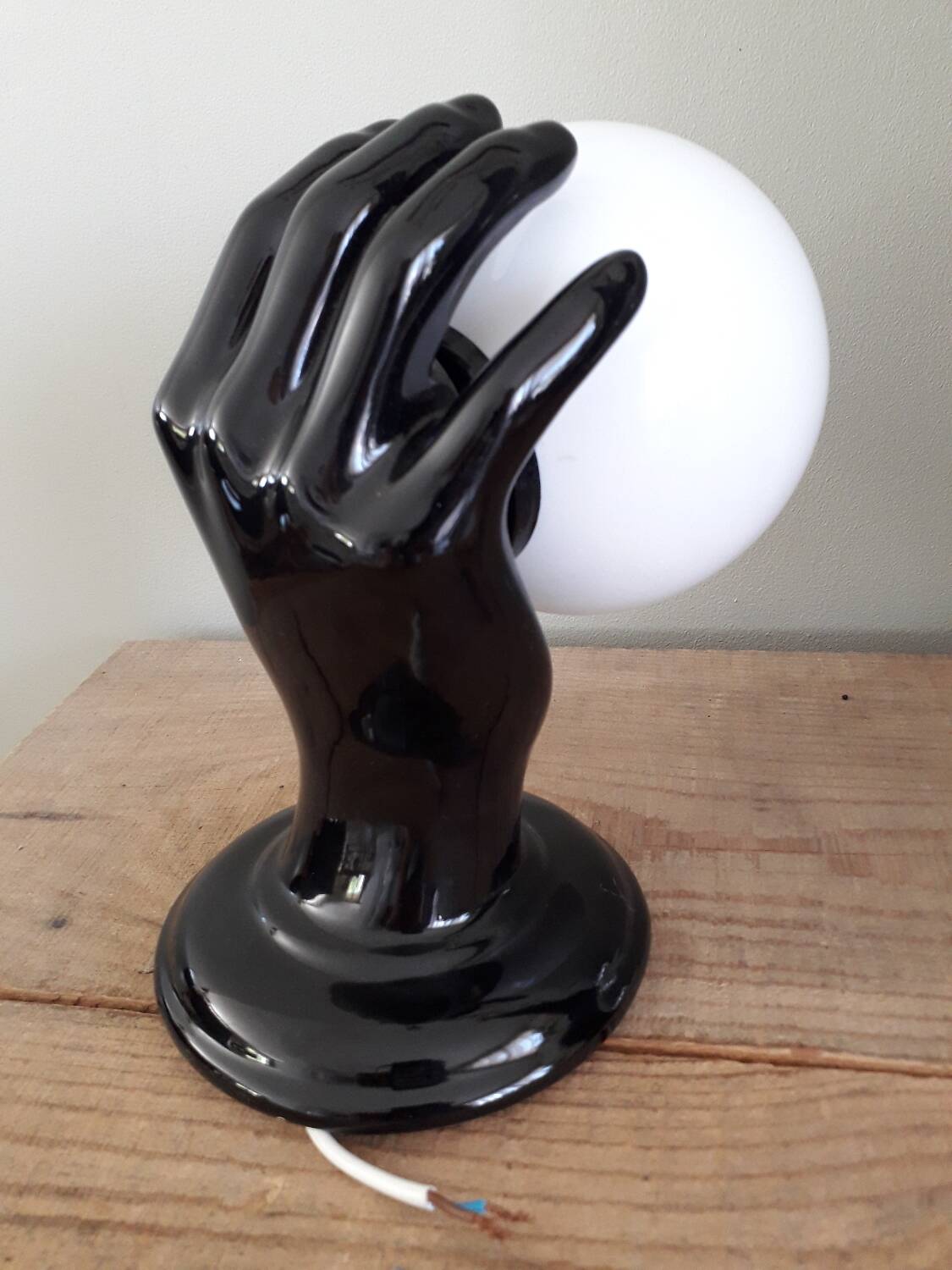 Vintage ceramic wall light