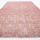Pale red classic vintage rug, 215x335cm