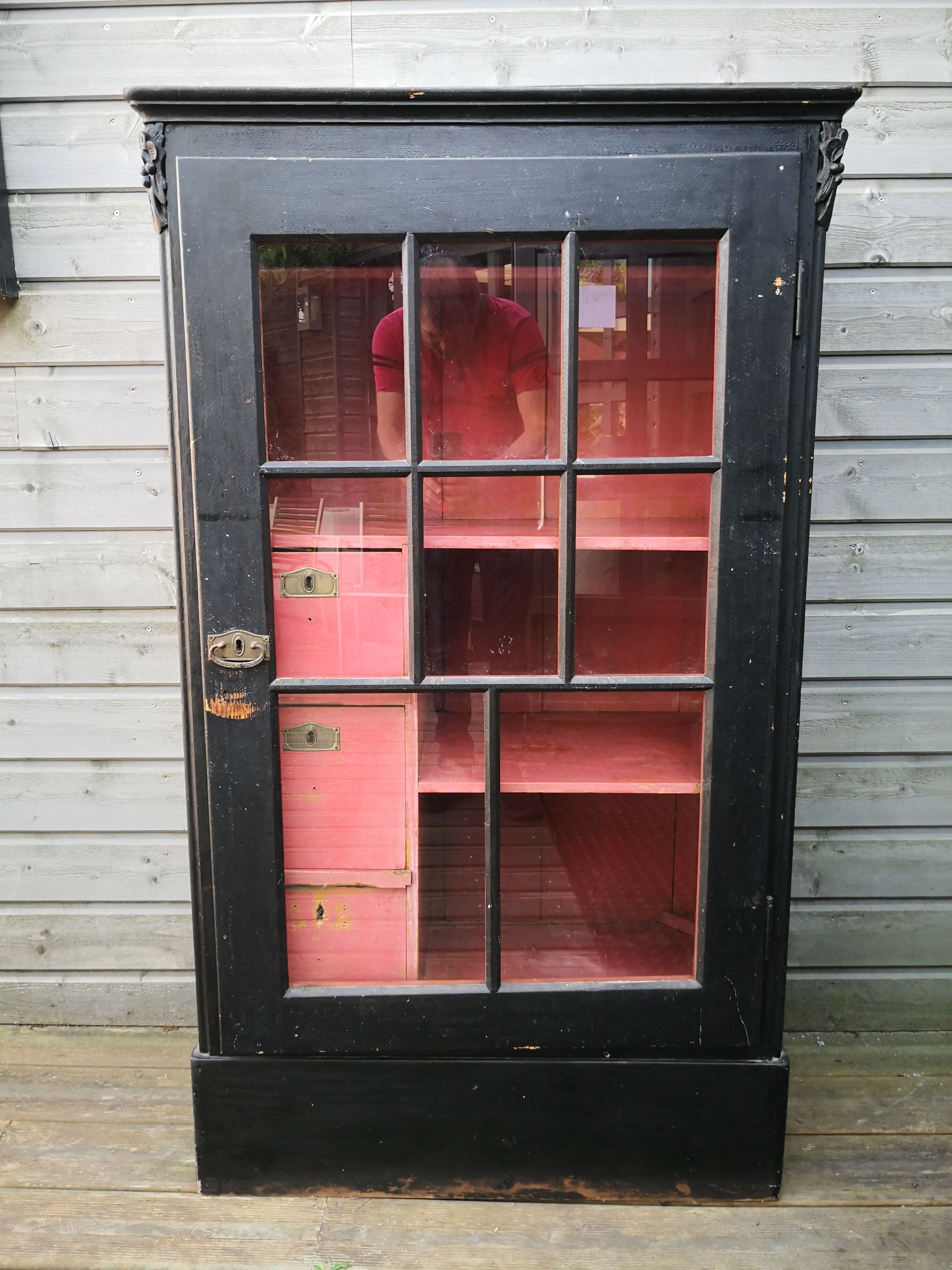 Meuble vitrine parisienne vintage
