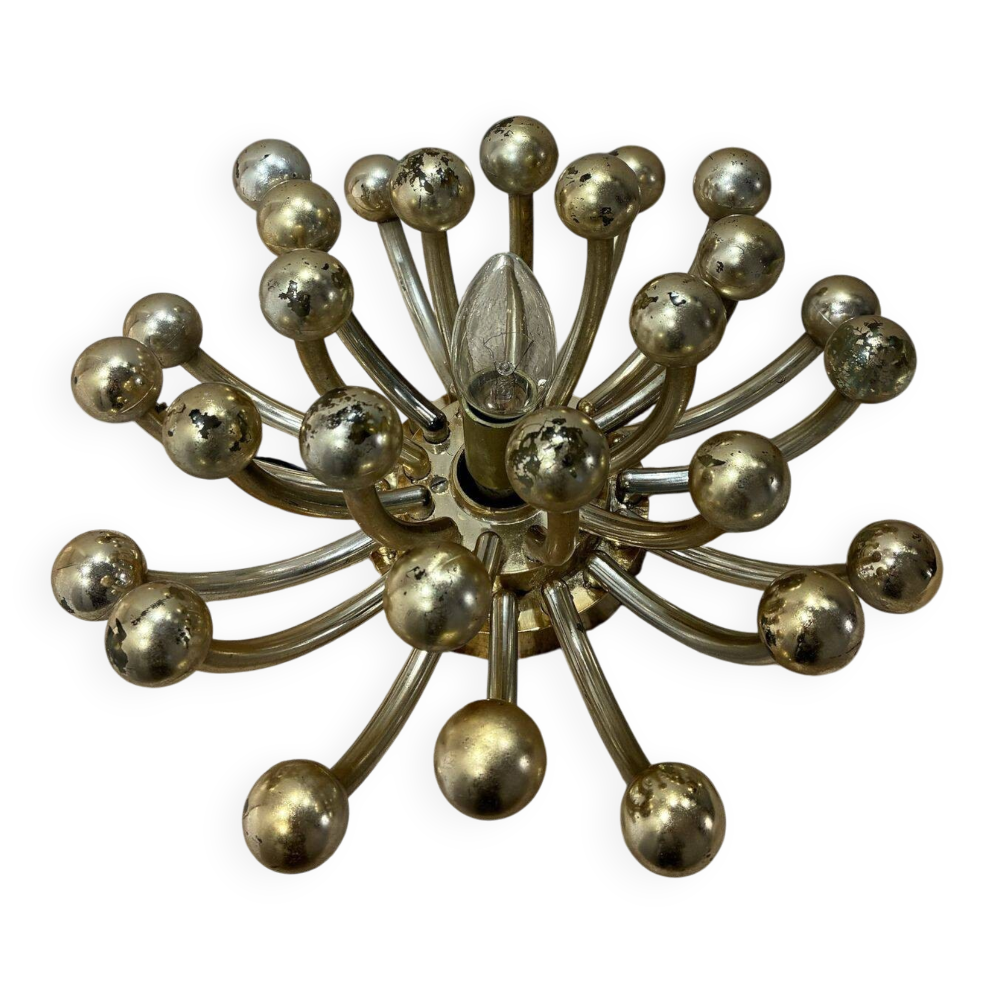 Pistillino lamp by Studio Tetrarch for Valenti Luce, 1970s