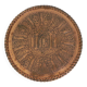 Copper tray, diameter 63.5 cm