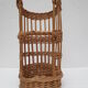 Old baguette basket, wicker bakery