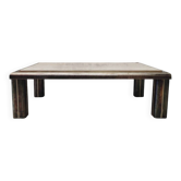 Table basse vintage de la maison Fedam, années 1970/80