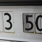 Vintage Clock Solari Udine, 1960