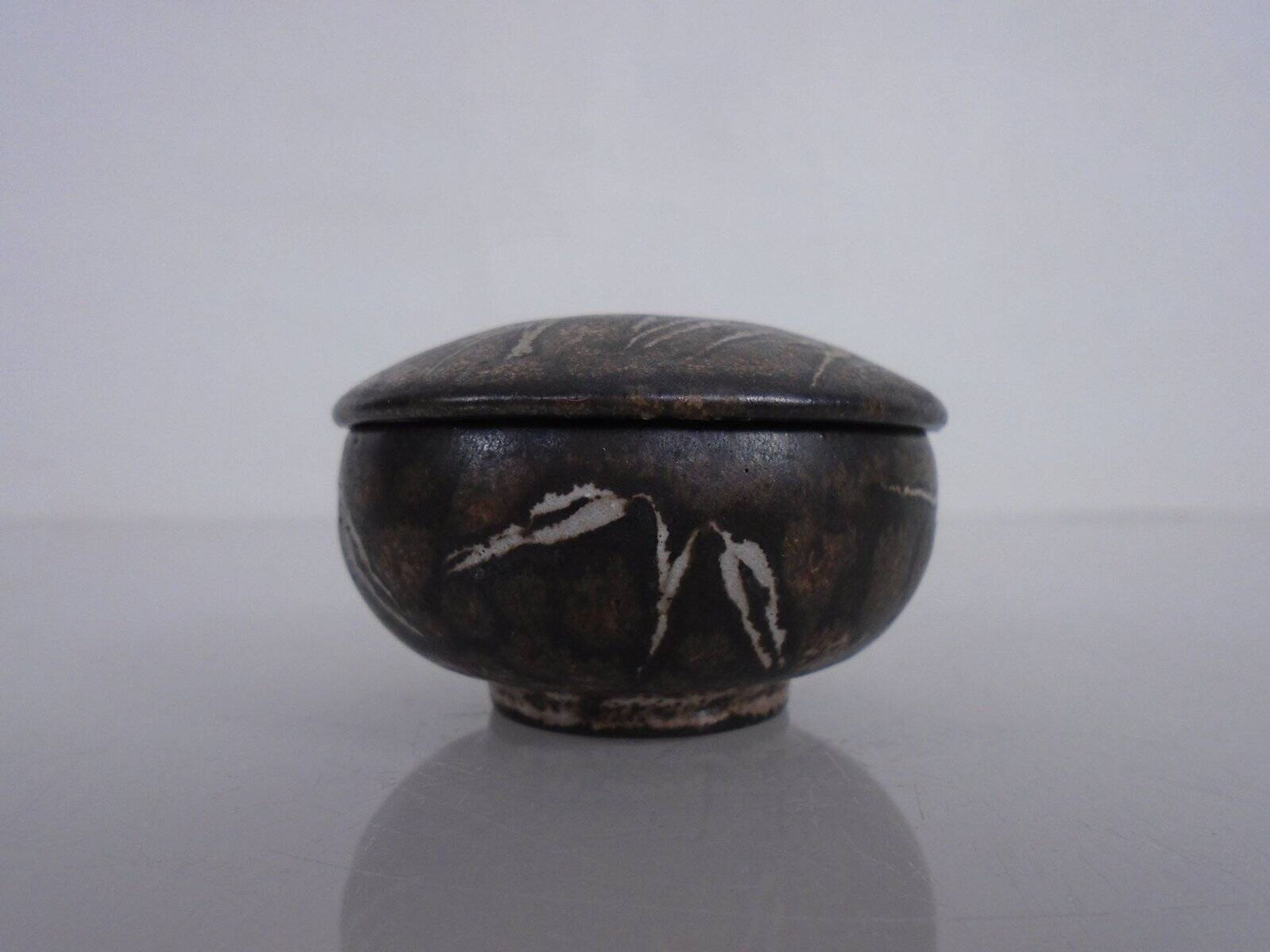 German Studio Ceramic Bowl by Monika Maetzel, 1960s